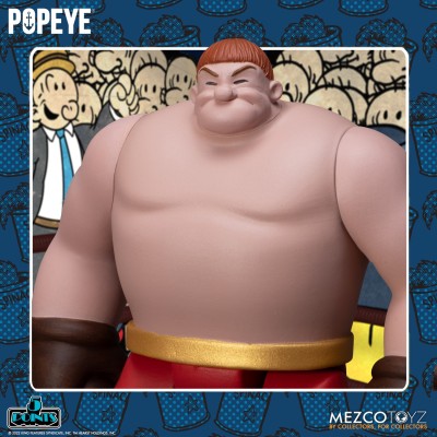 MEZCO TOYS POPEYE 5 POINTS POPEYE AND OXHEART BOX SET ACTION FIGURE