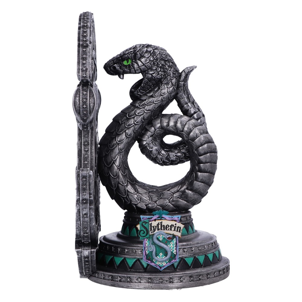 HARRY POTTER SLYTHERIN SERPEVERDE SINGLE BOOKEND FERMALIBRI IN RESINA STATUA NEMESIS NOW