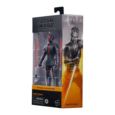 HASBRO STAR WARS THE BLACK SERIES THE CLONE WARS DARTH MAUL ACTION FIGURE
