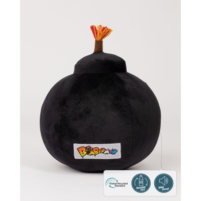 ITEMLAB BOMBERMAN BOMB PLUSH WITH SOUND 30CM