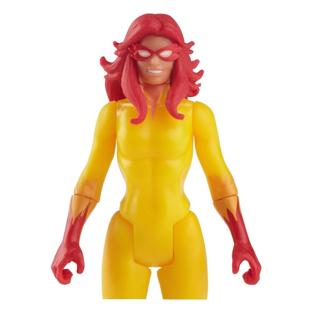 HASBRO MARVEL LEGENDS RETRO COLLECTION FIRESTAR ACTION FIGURE