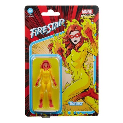 HASBRO MARVEL LEGENDS RETRO COLLECTION FIRESTAR ACTION FIGURE