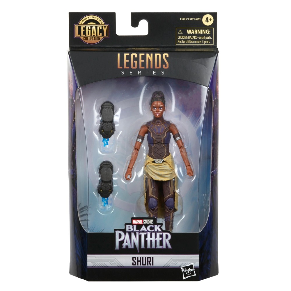 HASBRO MARVEL LEGENDS LEGACY BLACK PANTHER SHURI ACTION FIGURE