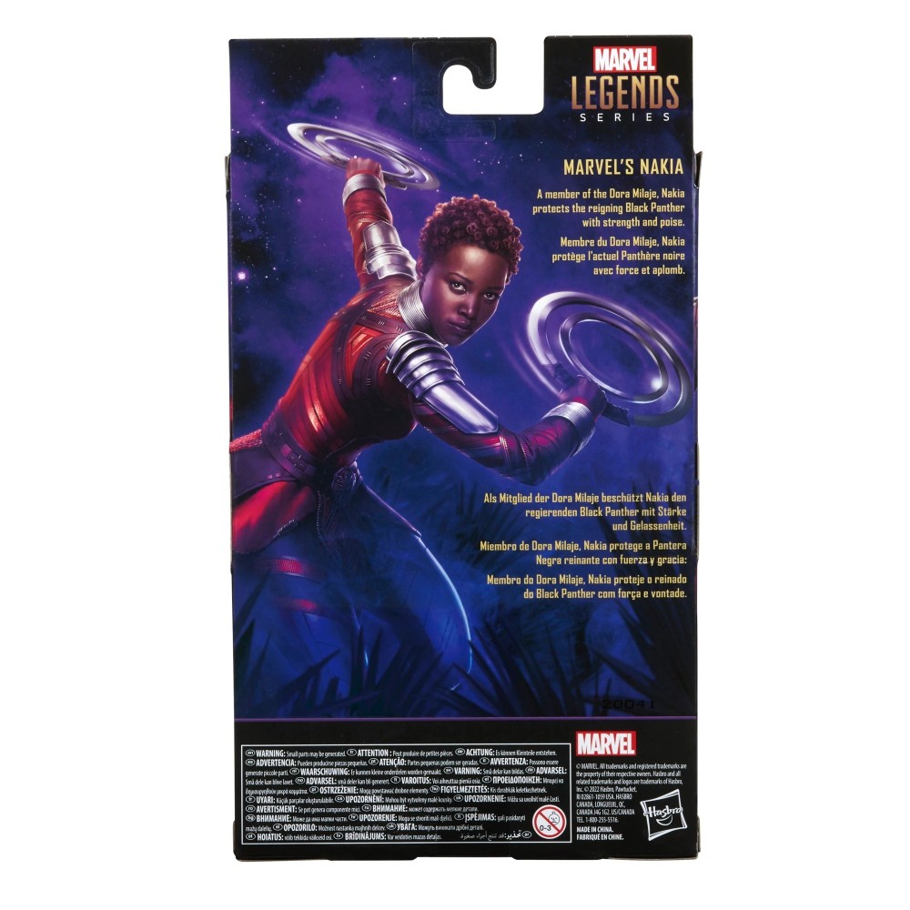HASBRO MARVEL LEGENDS LEGACY BLACK PANTHER NAKIA ACTION FIGURE