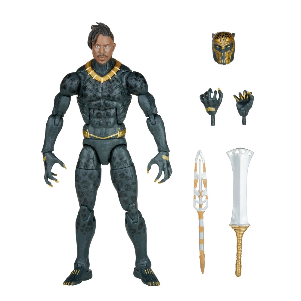 HASBRO MARVEL LEGENDS LEGACY BLACK PANTHER KILLMONGER ACTION FIGURE