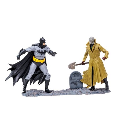 DC MULTIVERSE BATMAN VS HUSH BIPACK ACTION FIGURES MC FARLANE