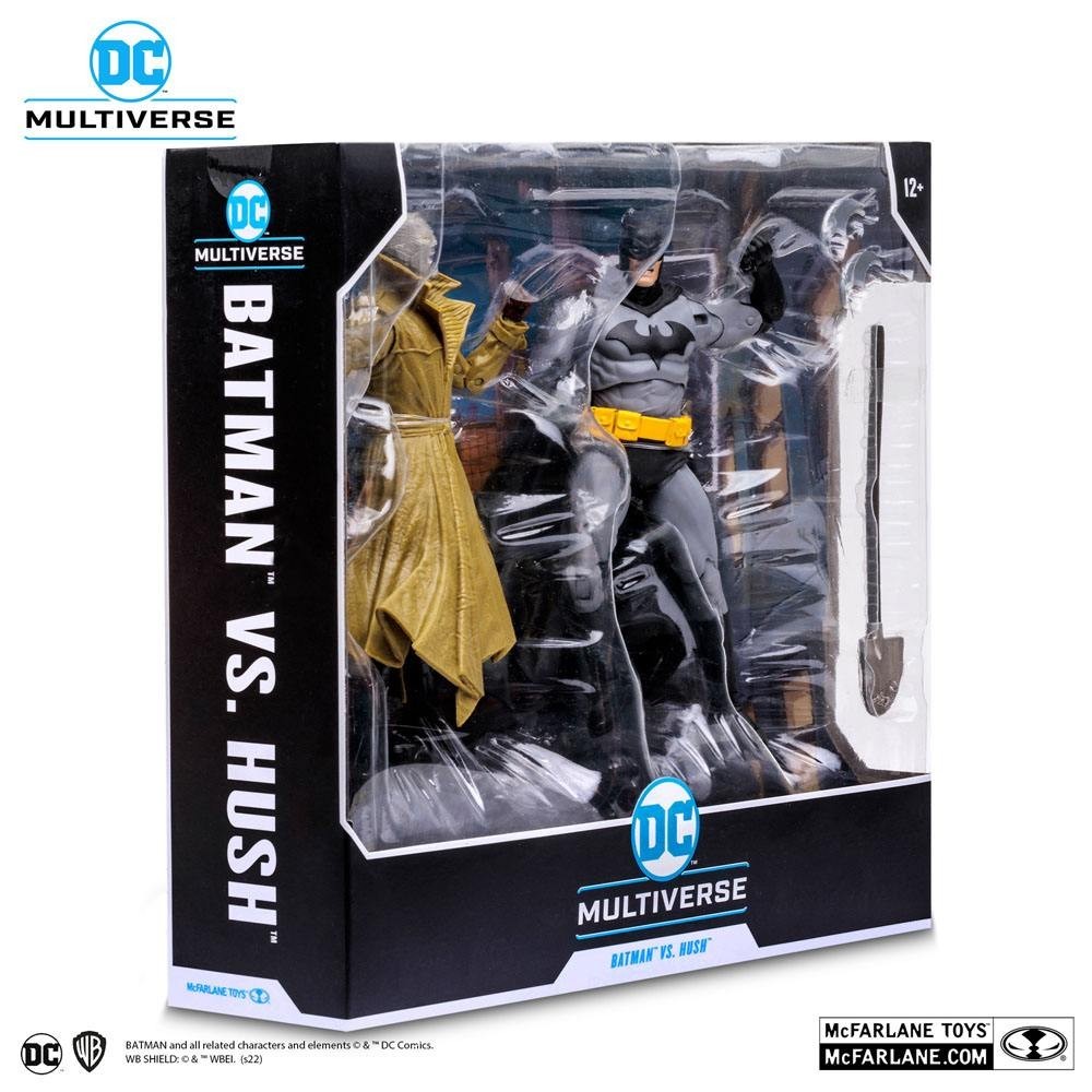 MC FARLANE DC MULTIVERSE BATMAN VS HUSH BIPACK ACTION FIGURES