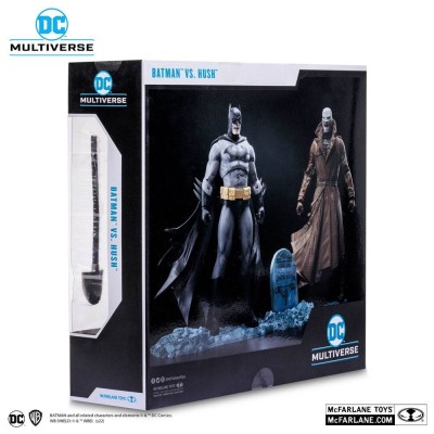 MC FARLANE DC MULTIVERSE BATMAN VS HUSH BIPACK ACTION FIGURES