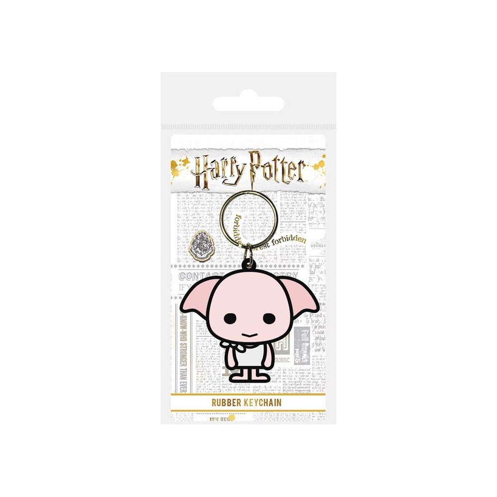 HARRY POTTER DOBBY CHIBI RUBBER KEYCHAIN PORTACHIAVI IN GOMMA PYRAMID INTERNATIONAL
