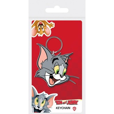 TOM AND JERRY - TOM RUBBER KEYCHAIN PORTACHIAVI IN GOMMA PYRAMID INTERNATIONAL