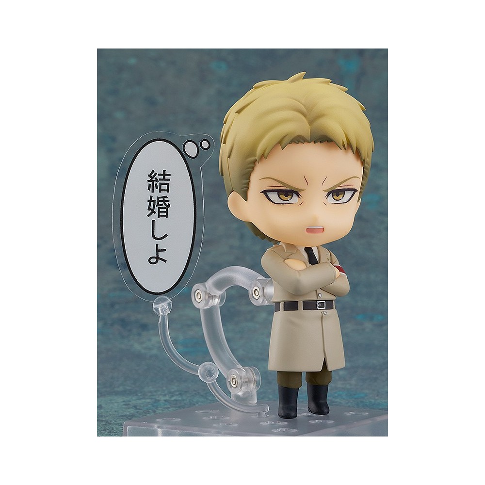 GOOD SMILE COMPANY ATTACK ON TITAN L'ATTACCO DEI GIGANTI REINER BRAUN NENDOROID ACTION FIGURE NENDOROID ACTION FIGURE