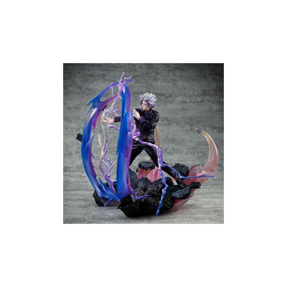 MEGAHOUSE JUJUTSU KAISEN SATORU GOJO MURASAKI STATUA