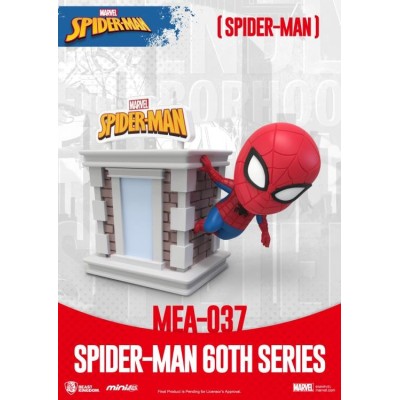 BEAST KINGDOM MARVEL COMICS SPIDER-MAN 60TH ANN. SET EGG ATTACK ACTION FIGURE