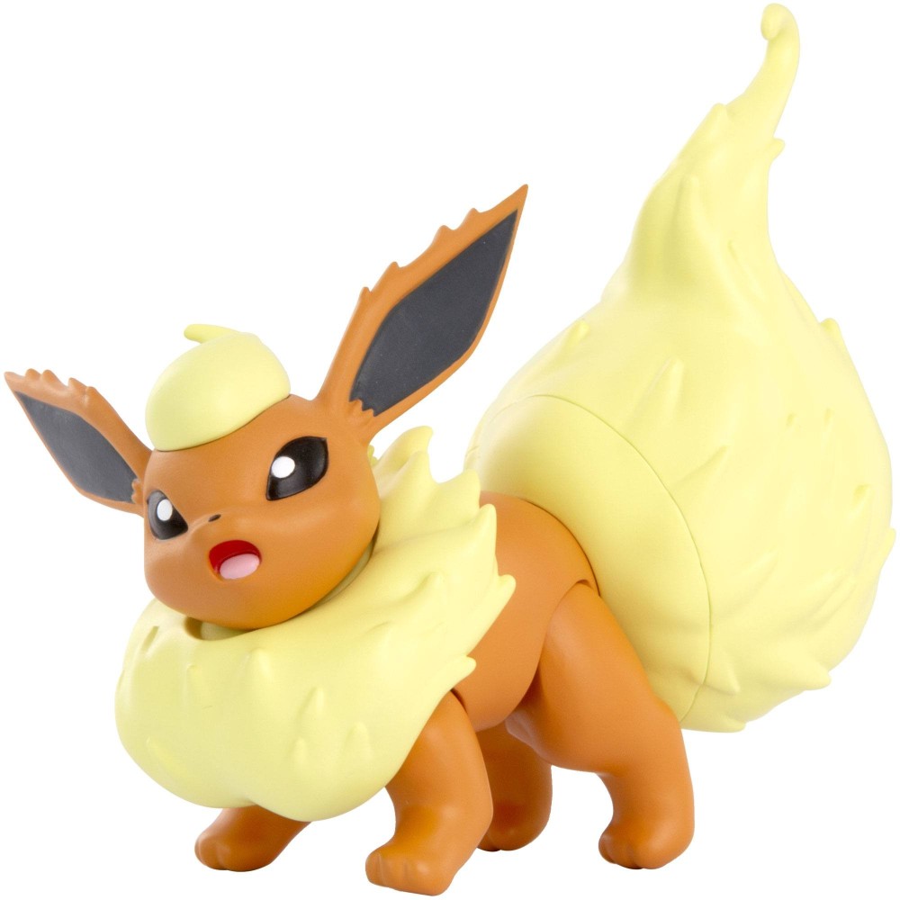 POKEMON BATTLE FIGURE PACK FLAREON ACTION FIGURE JAZWARES