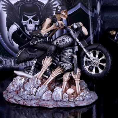 NEMESIS NOW RIDE OUT OF HELL IN RESINA STATUE FIGURE