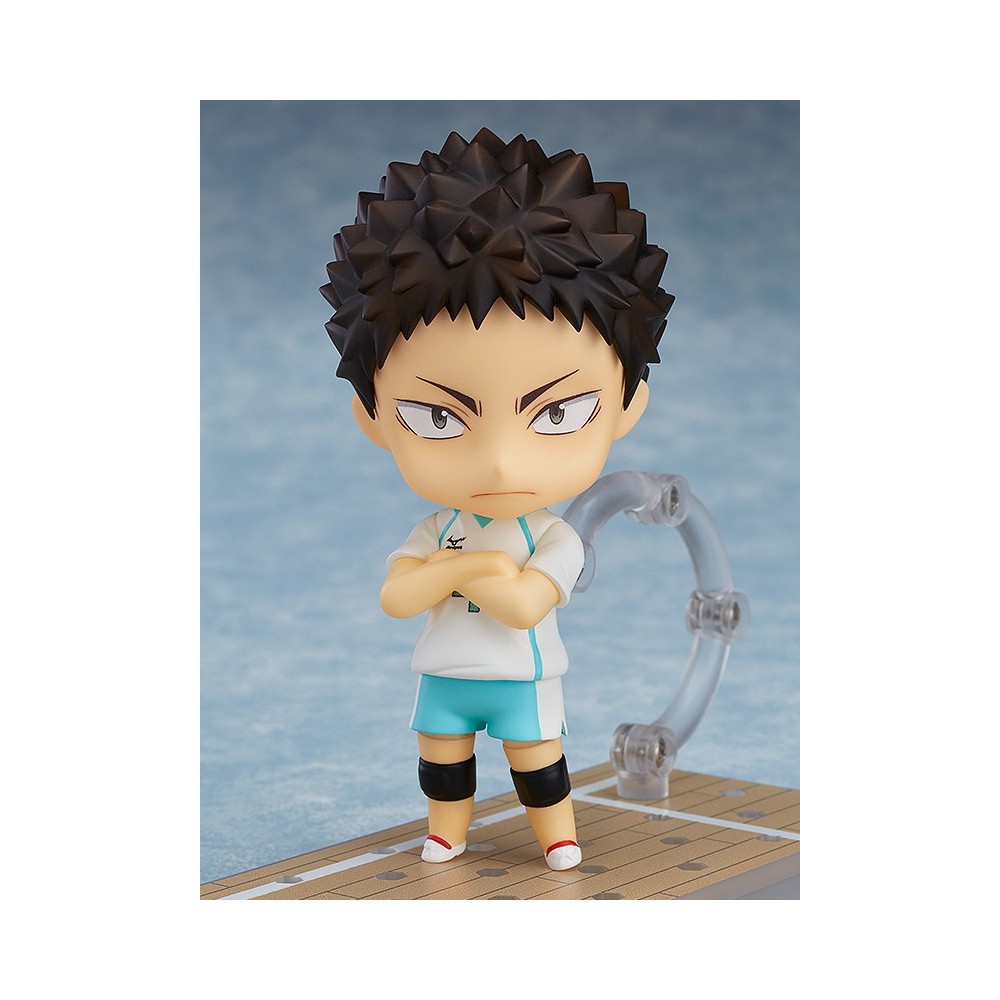 HAIKYU HAJIME IWAIZUMI NENDOROID ACTION FIGURE ORANGE ROUGE