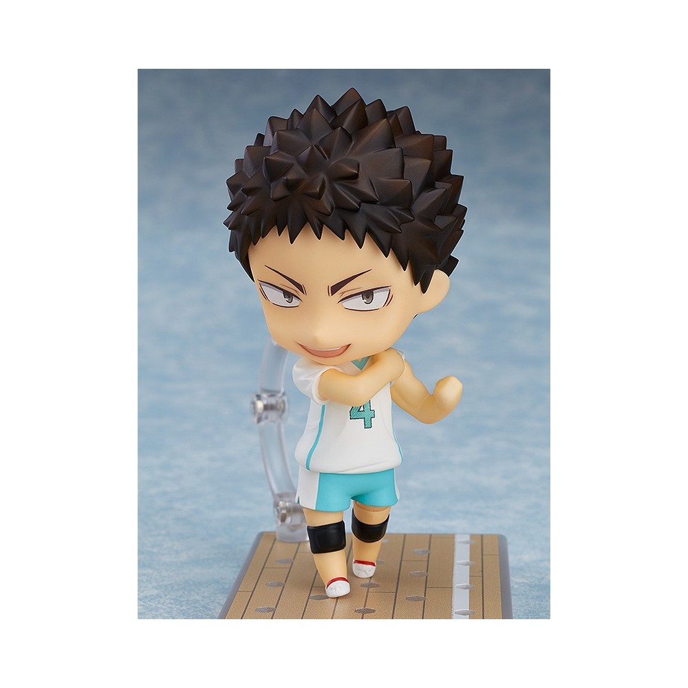 HAIKYU HAJIME IWAIZUMI NENDOROID ACTION FIGURE ORANGE ROUGE