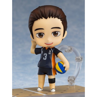 HAIKYU ASAHI AZUMANE NENDOROID ACTION FIGURE ORANGE ROUGE