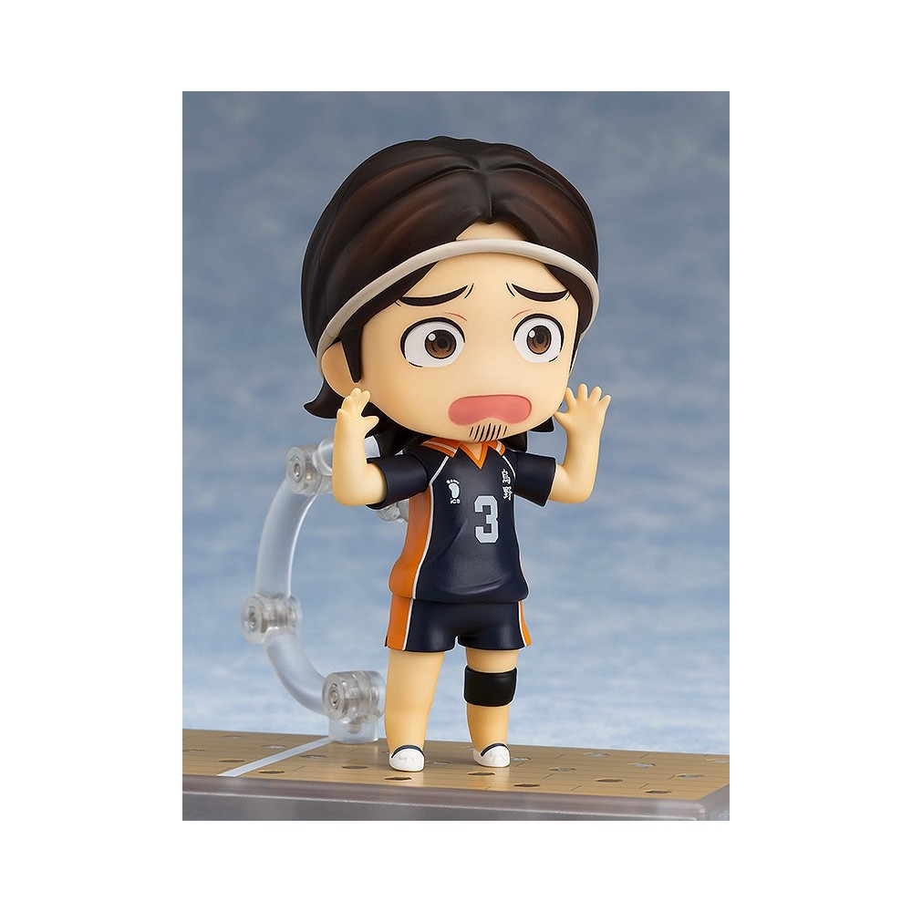 HAIKYU ASAHI AZUMANE NENDOROID ACTION FIGURE ORANGE ROUGE