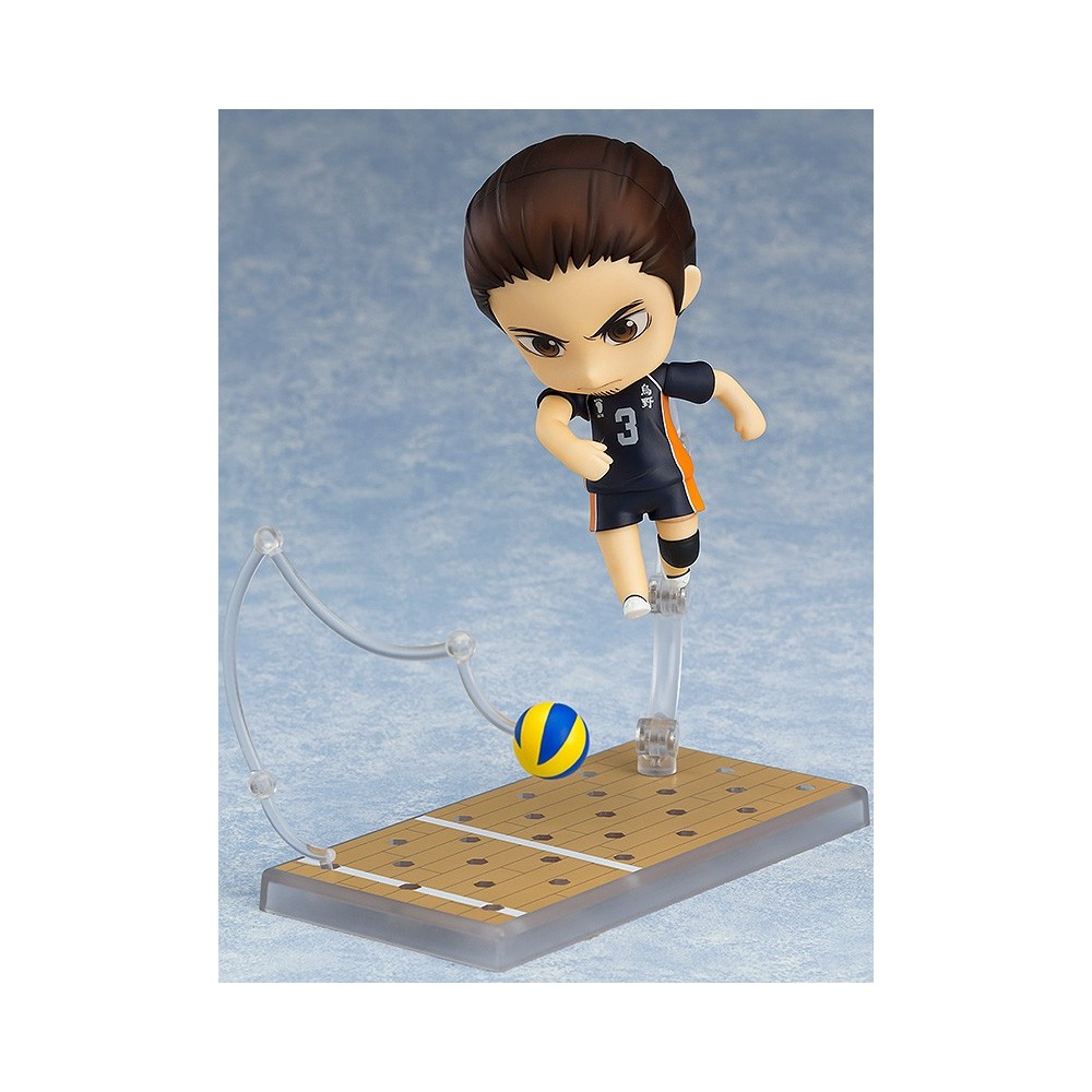 HAIKYU ASAHI AZUMANE NENDOROID ACTION FIGURE ORANGE ROUGE