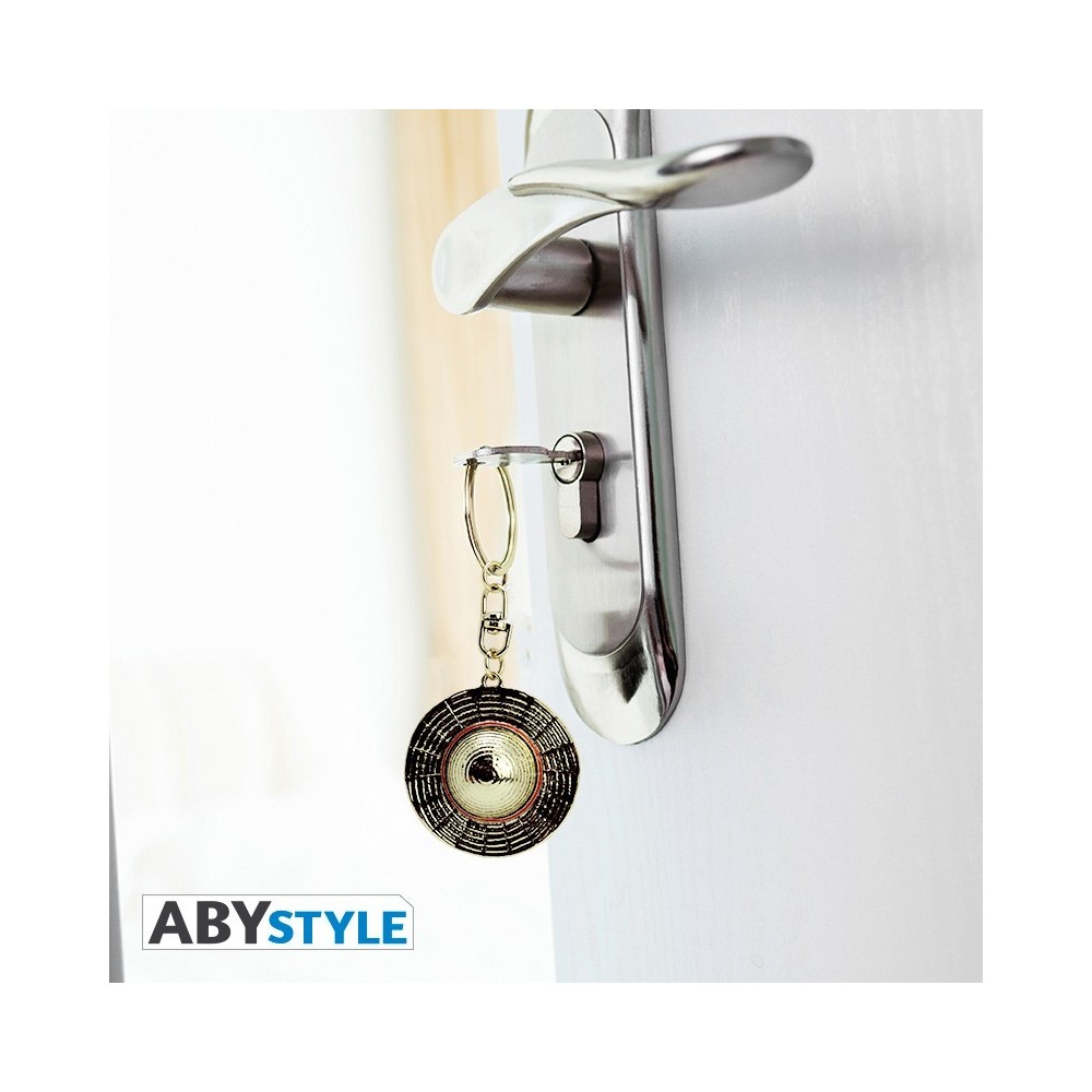 ABYSTYLE ONE PIECE 3D METAL KEYCHAIN LUFFY HAT