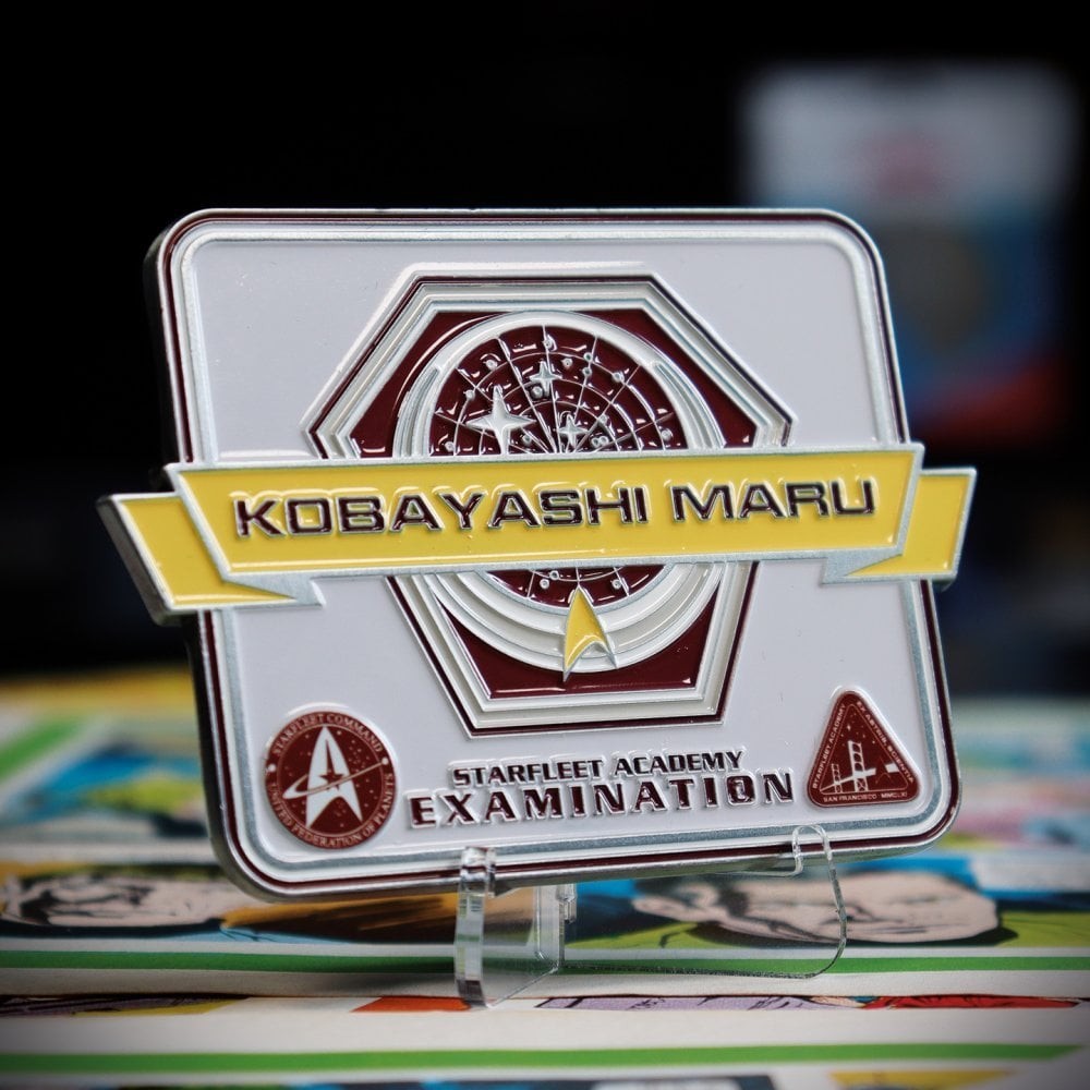 STAR TREK KOBAYASHI MARU LIMITED EDITION MEDALLION FANATTIK