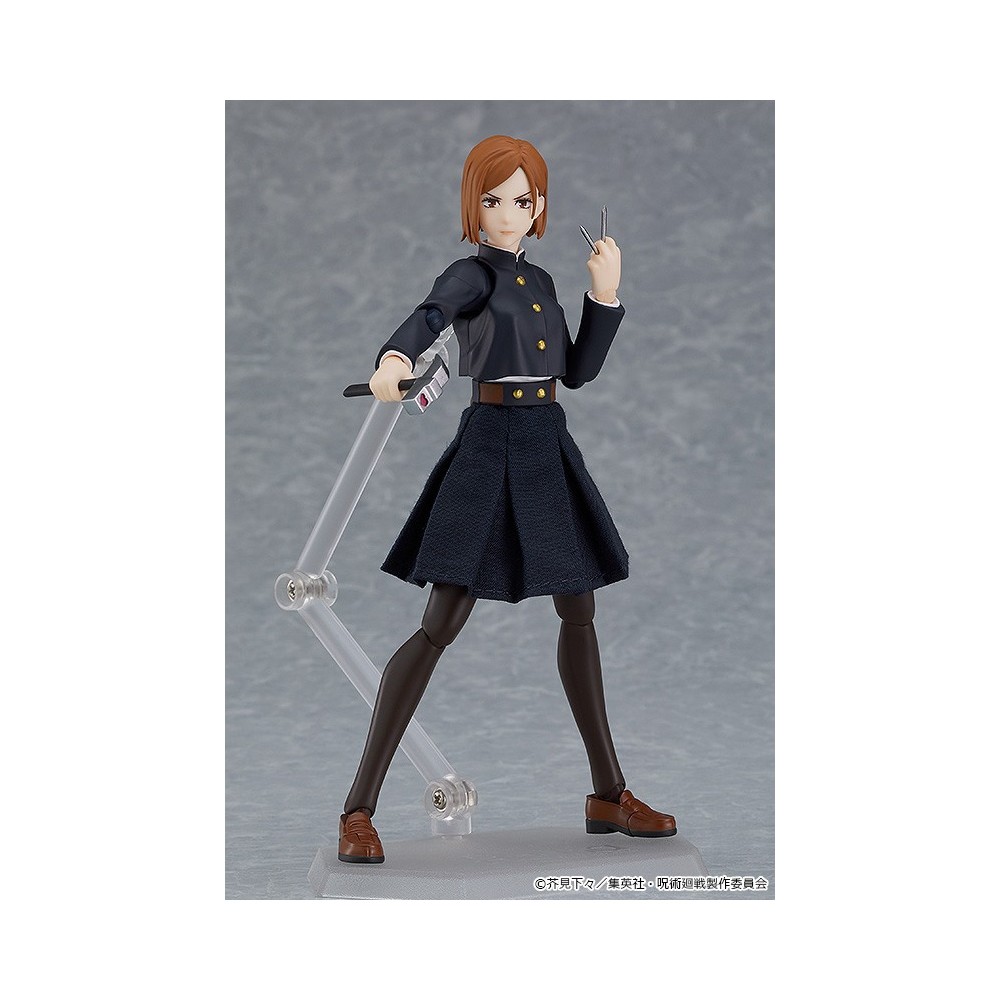 GOOD SMILE COMPANY JUJUTSU KAISEN NOBARA KUGISAKI FIGMA ACTION FIGURE