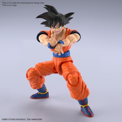 DRAGON BALL FIGURE RISE SON GOKU NEW VERSION MODEL KIT ACTION FIGURE BANDAI