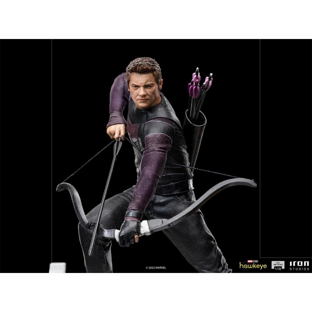 IRON STUDIOS HAWKEYE CLINT BURTON BDS ART SCALE 1/10 STATUE FIGURE
