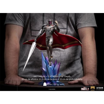 WHAT IF...? INFINITY ULTRON BDS ART SCALE DELUXE 1/10 STATUA FIGURE IRON STUDIOS