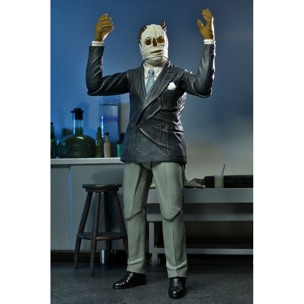 NECA UNIVERSAL MONSTERS ULTIMATE INVISIBLE MAN ACTION FIGURE