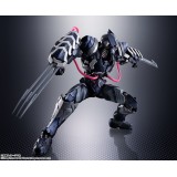 TECH-ON AVENGERS VENOM SYMBIOTE WOLVERINE S.H. FIGUARTS ACTION FIGURE BANDAI