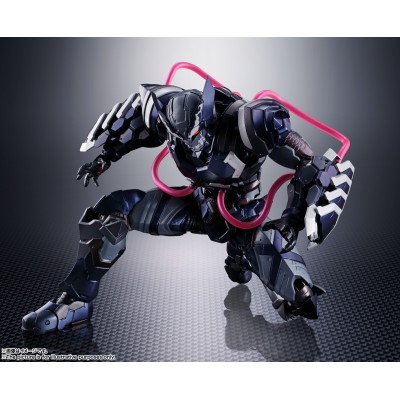 TECH-ON AVENGERS VENOM SYMBIOTE WOLVERINE S.H. FIGUARTS ACTION FIGURE BANDAI