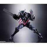TECH-ON AVENGERS VENOM SYMBIOTE WOLVERINE S.H. FIGUARTS ACTION FIGURE BANDAI