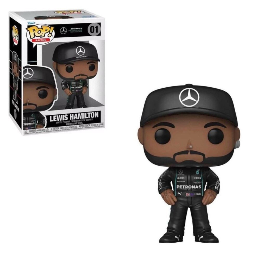 FUNKO FUNKO POP! RACING LEWIS HAMILTON BOBBLE HEAD FIGURE