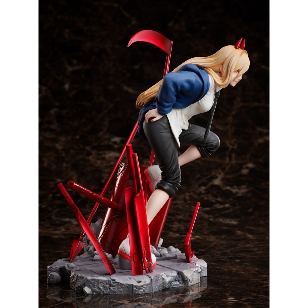 FURYU CHAINSAW MAN POWER 1/7 SOFT VINYL STATUE FIGURE