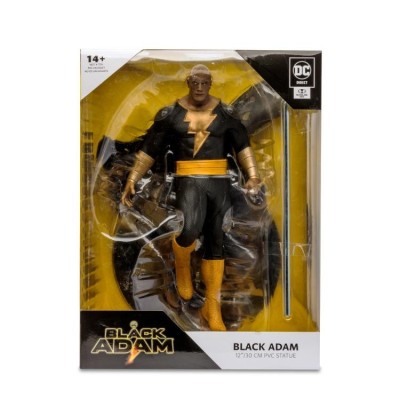 MC FARLANE DC MOVIE BLACK ADAM JIM LEE STATUE FIGURE
