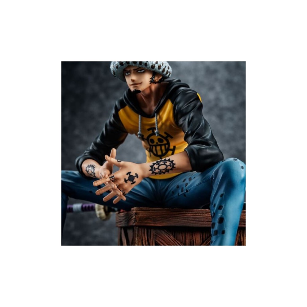 ONE PIECE P.O.P. MEMORIES TRAFALGAR LAW STATUA FIGURE MEGAHOUSE