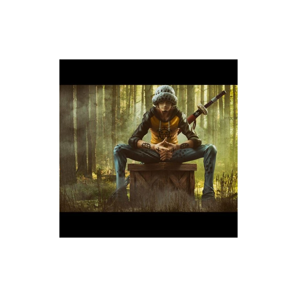 MEGAHOUSE ONE PIECE P.O.P. MEMORIES TRAFALGAR LAW STATUE FIGURE