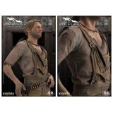 TERENCE HILL TRINITA STATUA 32 CM 1/6 OLD AND RARE RESINA FIGURE INFINITE STATUE