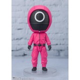 SQUID GAME MASKED WORKER MINI FIGUARTS ACTION FIGURE BANDAI