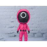 SQUID GAME MASKED WORKER MINI FIGUARTS ACTION FIGURE BANDAI