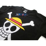 MAGLIA T SHIRT ONE PIECE LOGO NERA