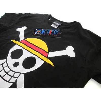 T SHIRT ONE PIECE LOGO BLACK