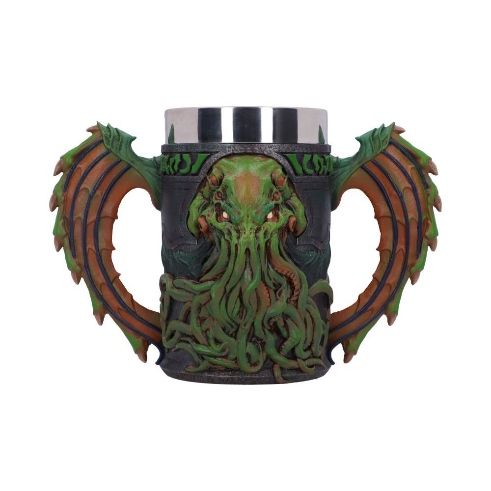 NEMESIS NOW CTHULHU TANKARD BOCCALE RESIN