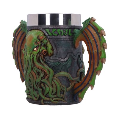 CTHULHU TANKARD BOCCALE RESINA NEMESIS NOW