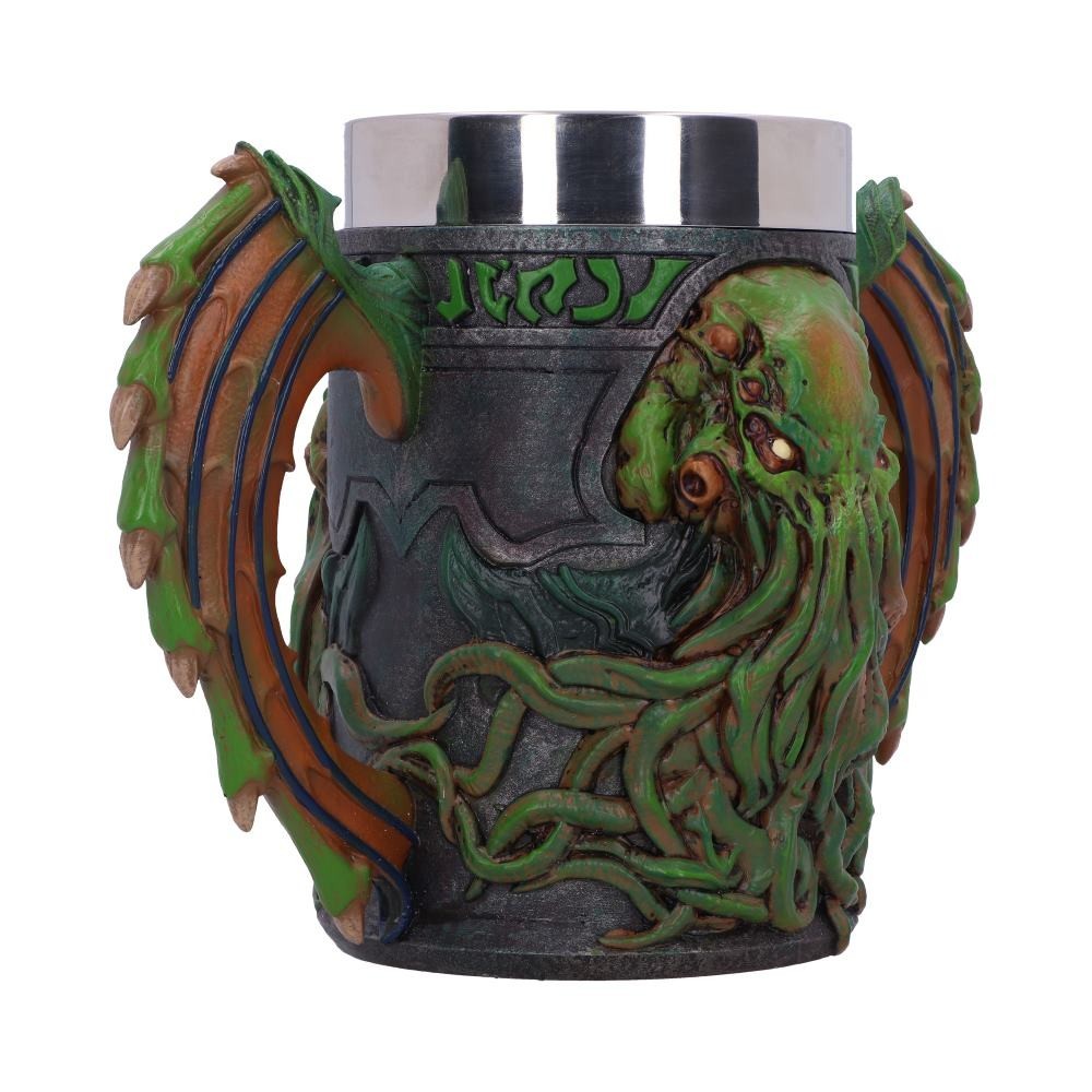 CTHULHU TANKARD BOCCALE RESINA NEMESIS NOW