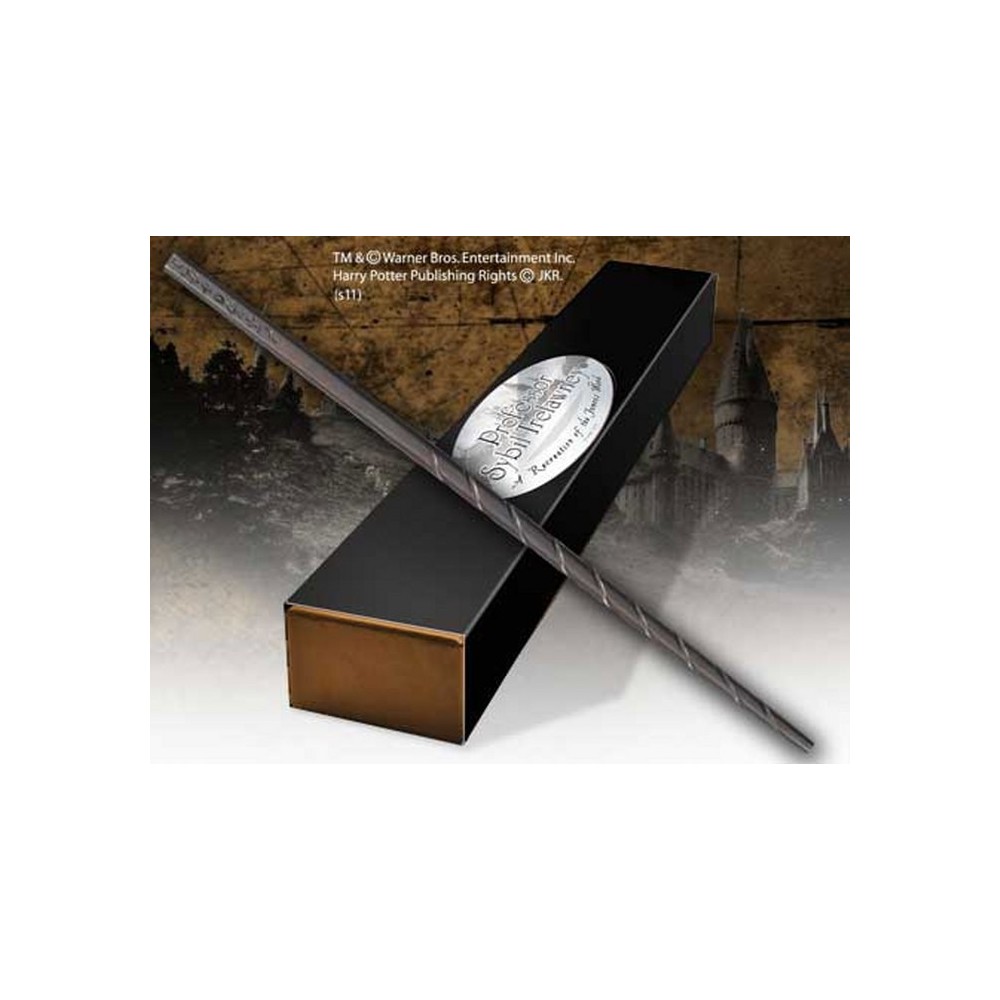HARRY POTTER WAND SYBILL TRELAWNEY REPLICA BACCHETTA NOBLE COLLECTIONS