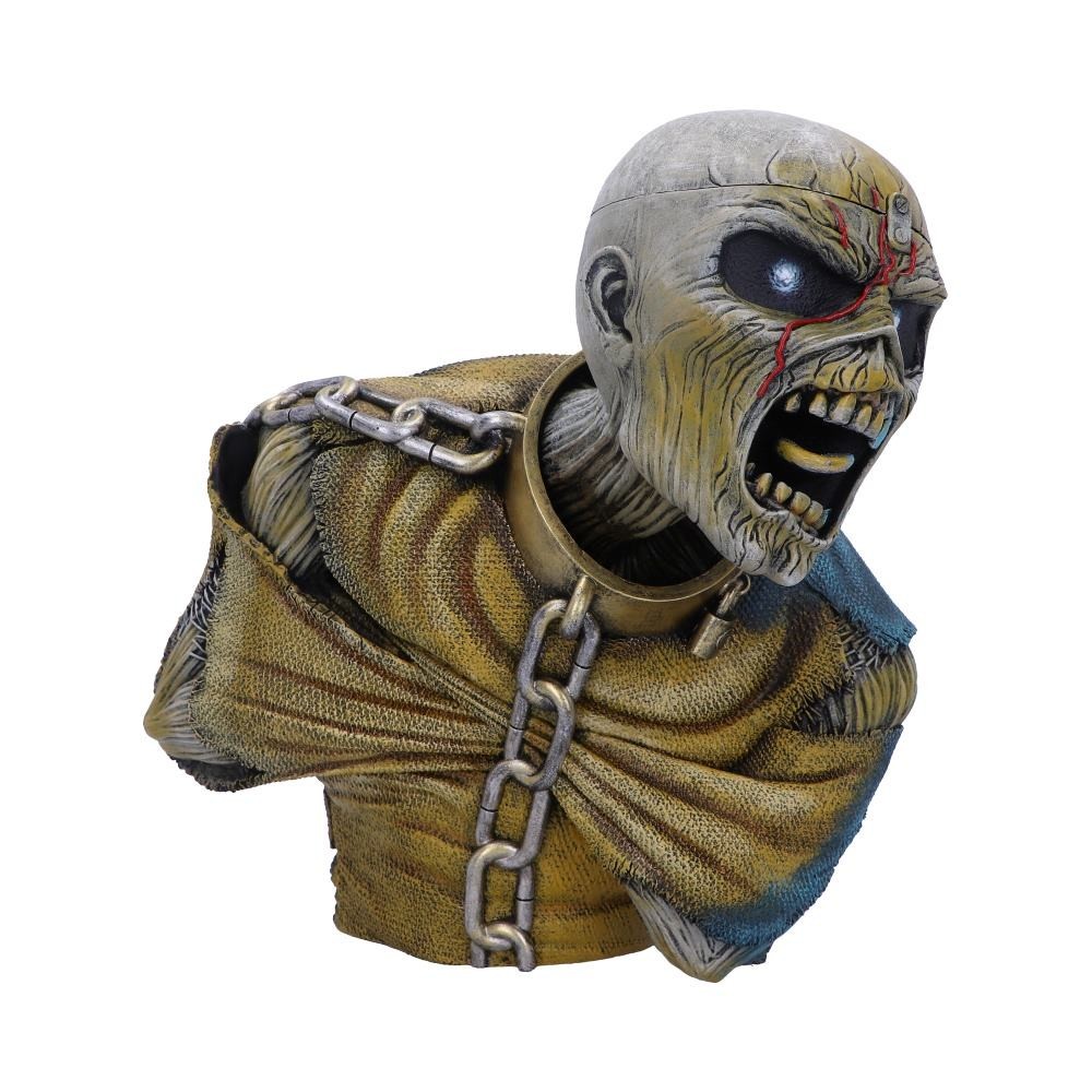 NEMESIS NOW IRON MAIDEN PIECE OF MIND EDDIE BUST BOX FIGURE