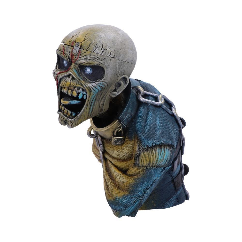 NEMESIS NOW IRON MAIDEN PIECE OF MIND EDDIE BUST BOX FIGURE